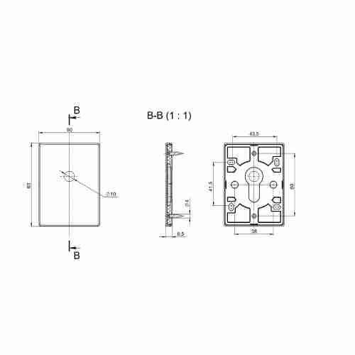 Декоративная накладка под шток ESC 486-O RL SSG (сатинированное золото)